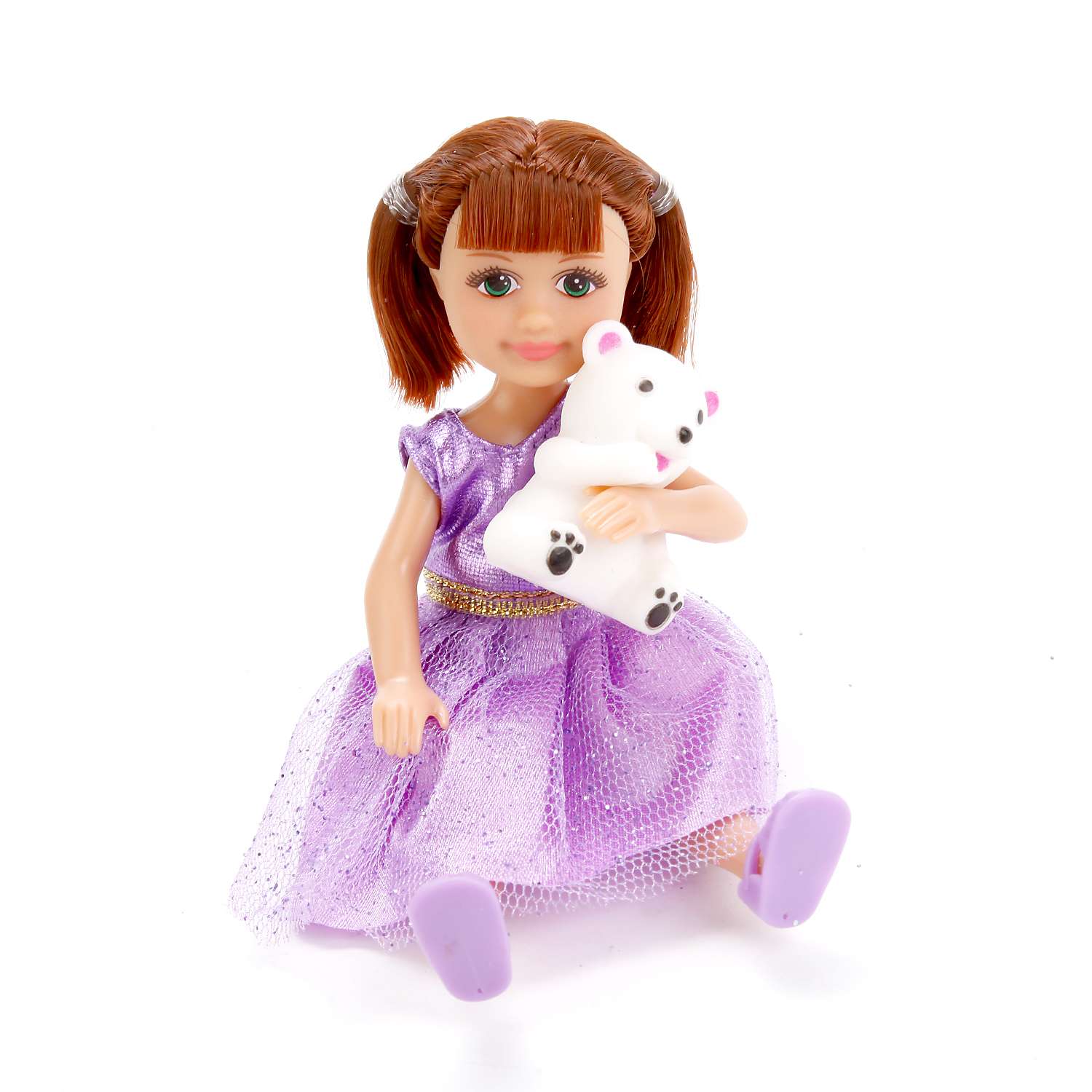 Кукла Карапуз Lucy с мишкой в ассортименте 185069 - фото 6