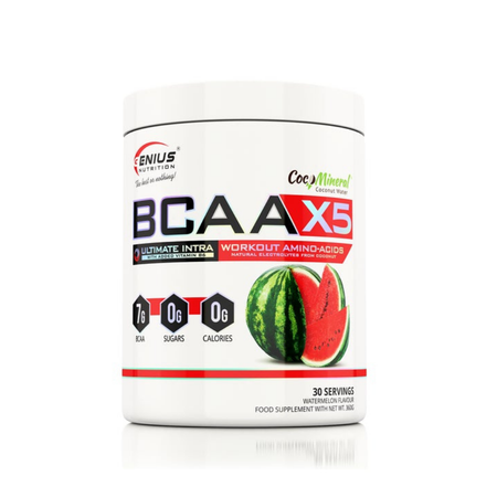 Комплекс аминокислот Genius Nutrition BCAA-X5 360 г арбуз