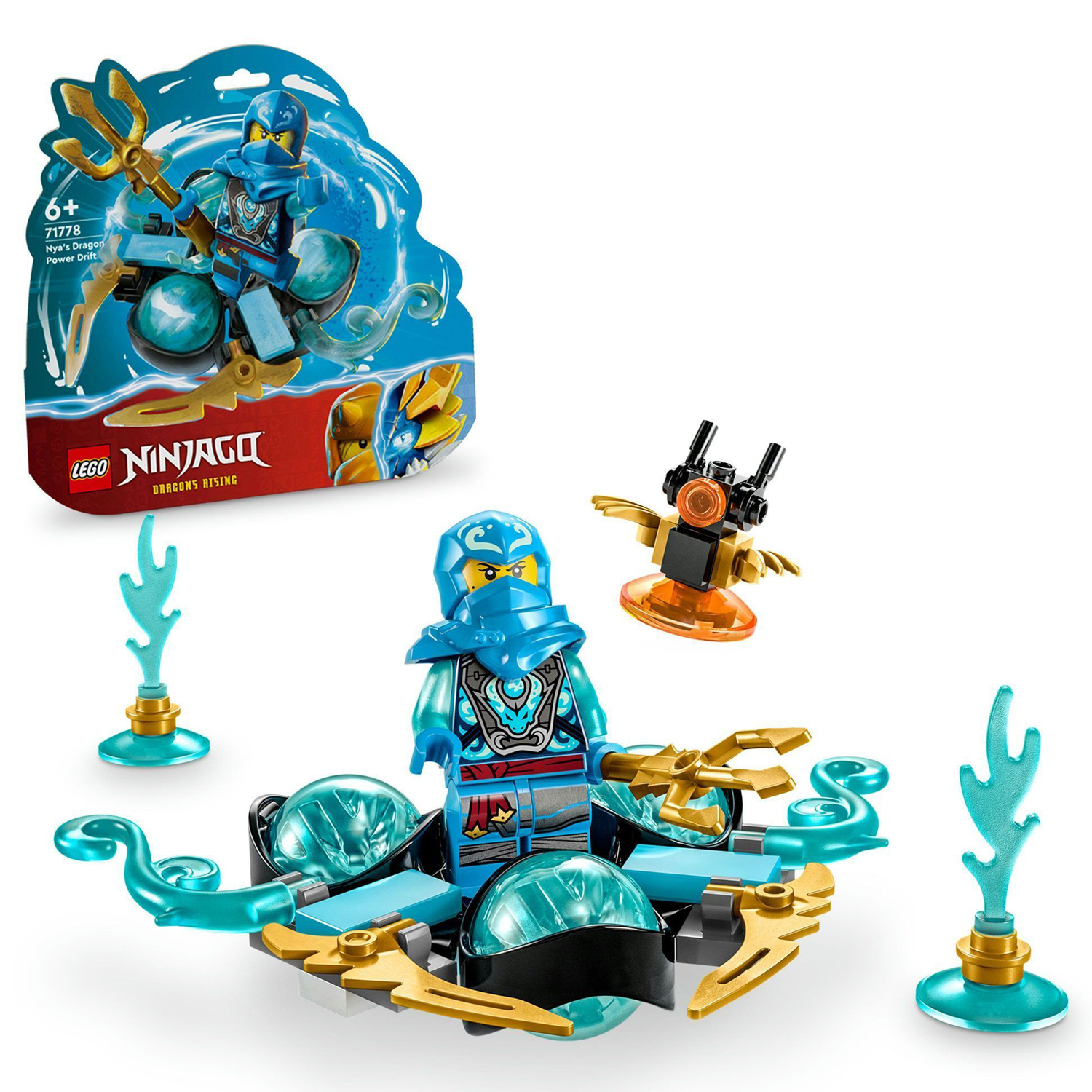 Конструктор детский LEGO Ninjago Сила дракона Нии 71778 купить по цене 1585  ₽ в интернет-магазине Детский мир