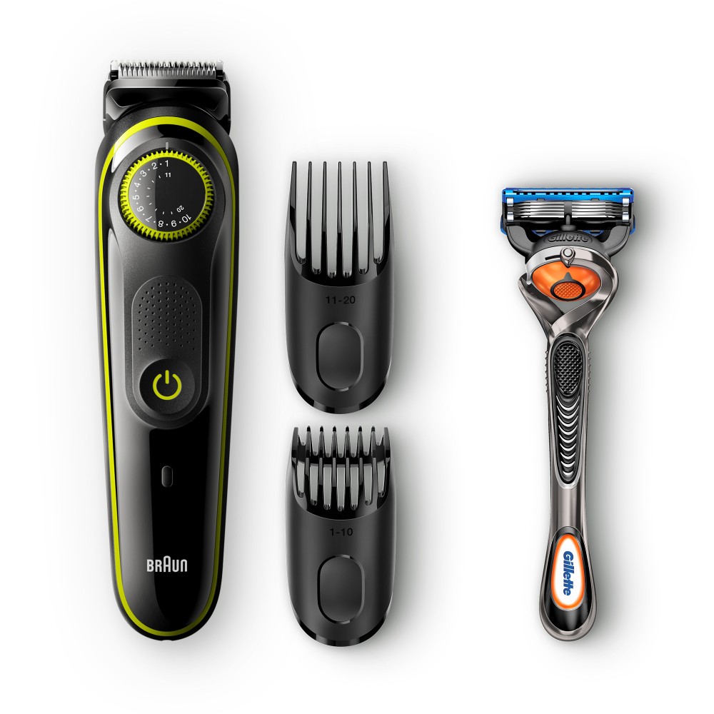 Триммер Braun для бороды BT3241 + Бритва Gillette - фото 2