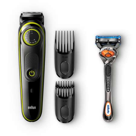 Триммер Braun для бороды BT3241 + Бритва Gillette