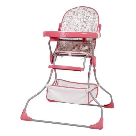 Стульчик для кормления Polini kids 252 Единорог Сладости Розовый