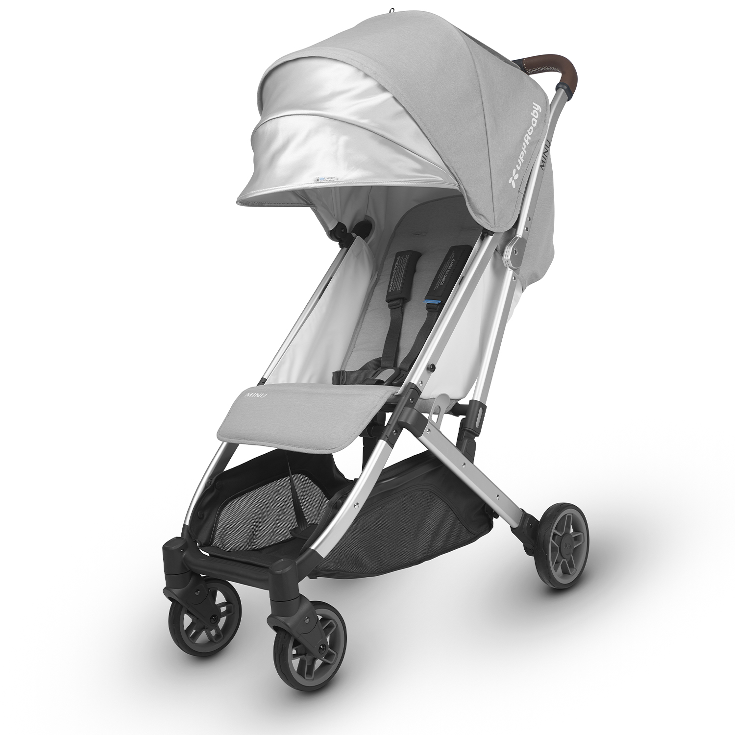 Коляска прогулочная UPPAbaby Minu 2018 Devin Серая - фото 7