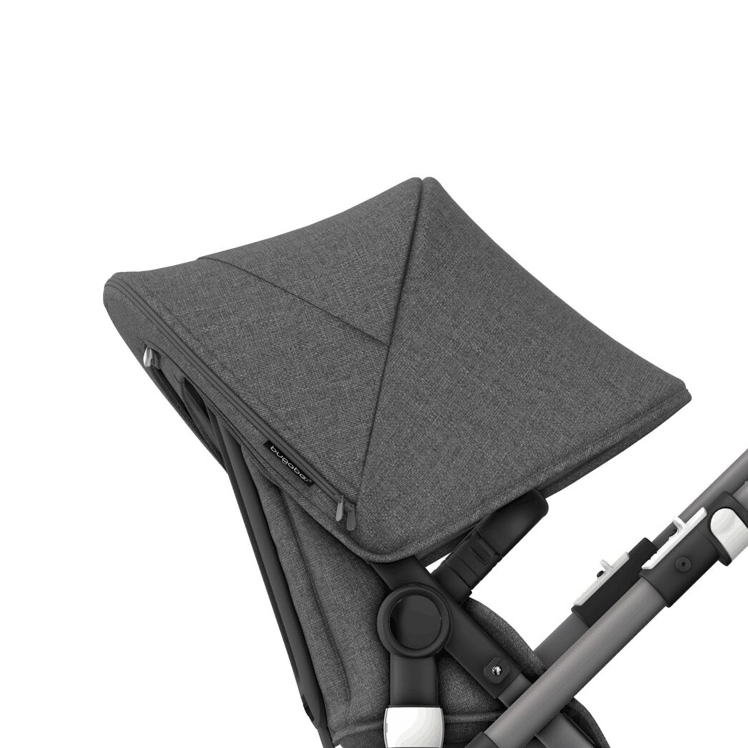 Капюшон для коляски Bugaboo Fox3 Sun canopy сменный Grey Melange 2306010061 2306010061 - фото 2