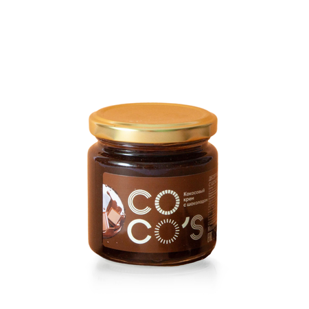 Кокосовая паста без глютена Cocos cream с шоколадом