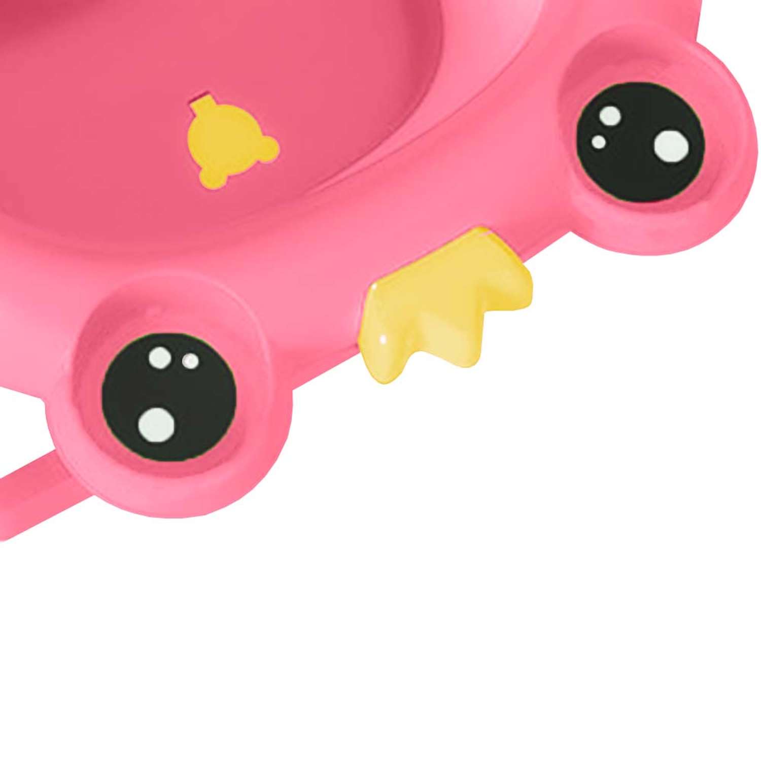 Ванночка складная детская WiMI с матрасиком розовая - фото 2