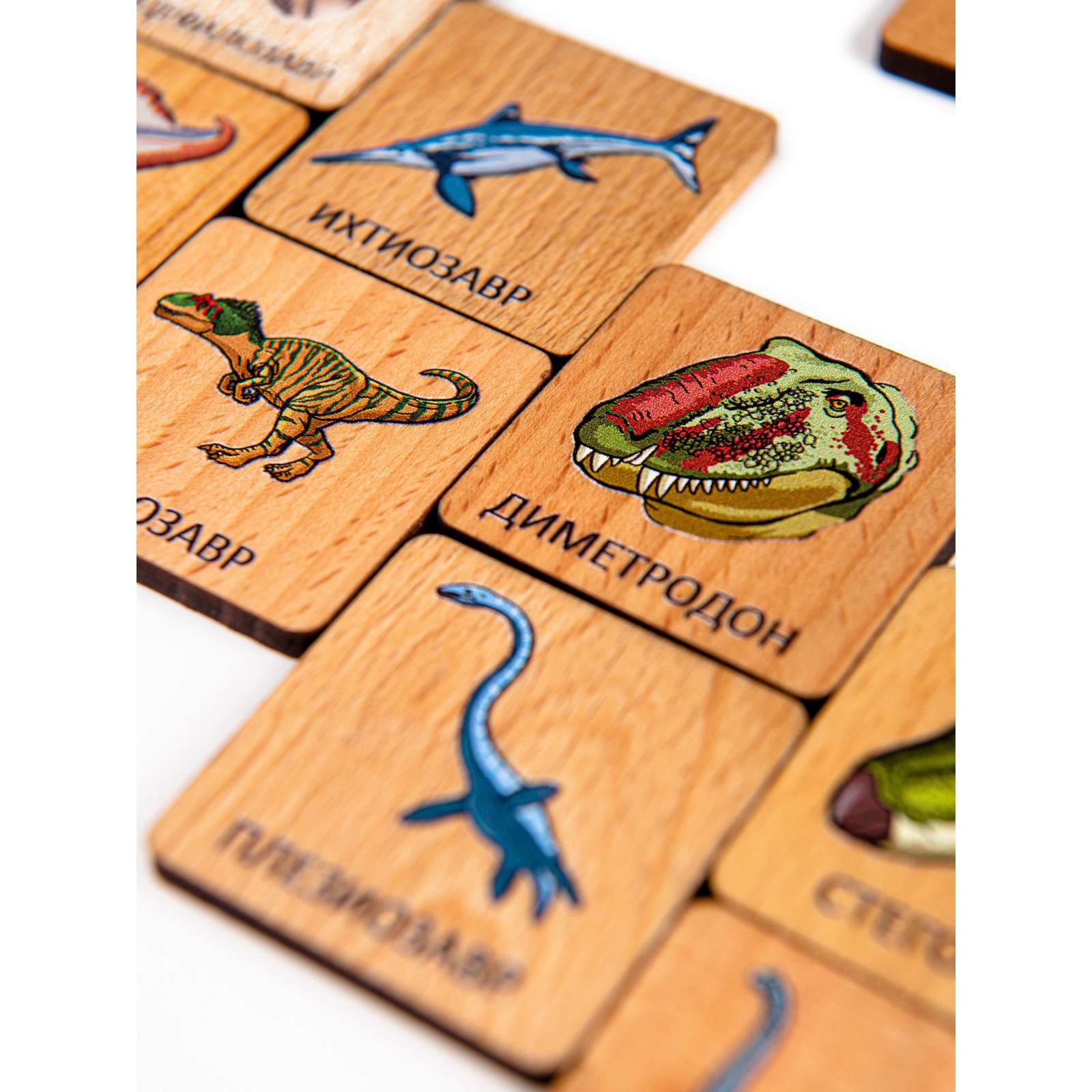 Мемори Sima-Land «Динозавры» в картонной коробочке - фото 3