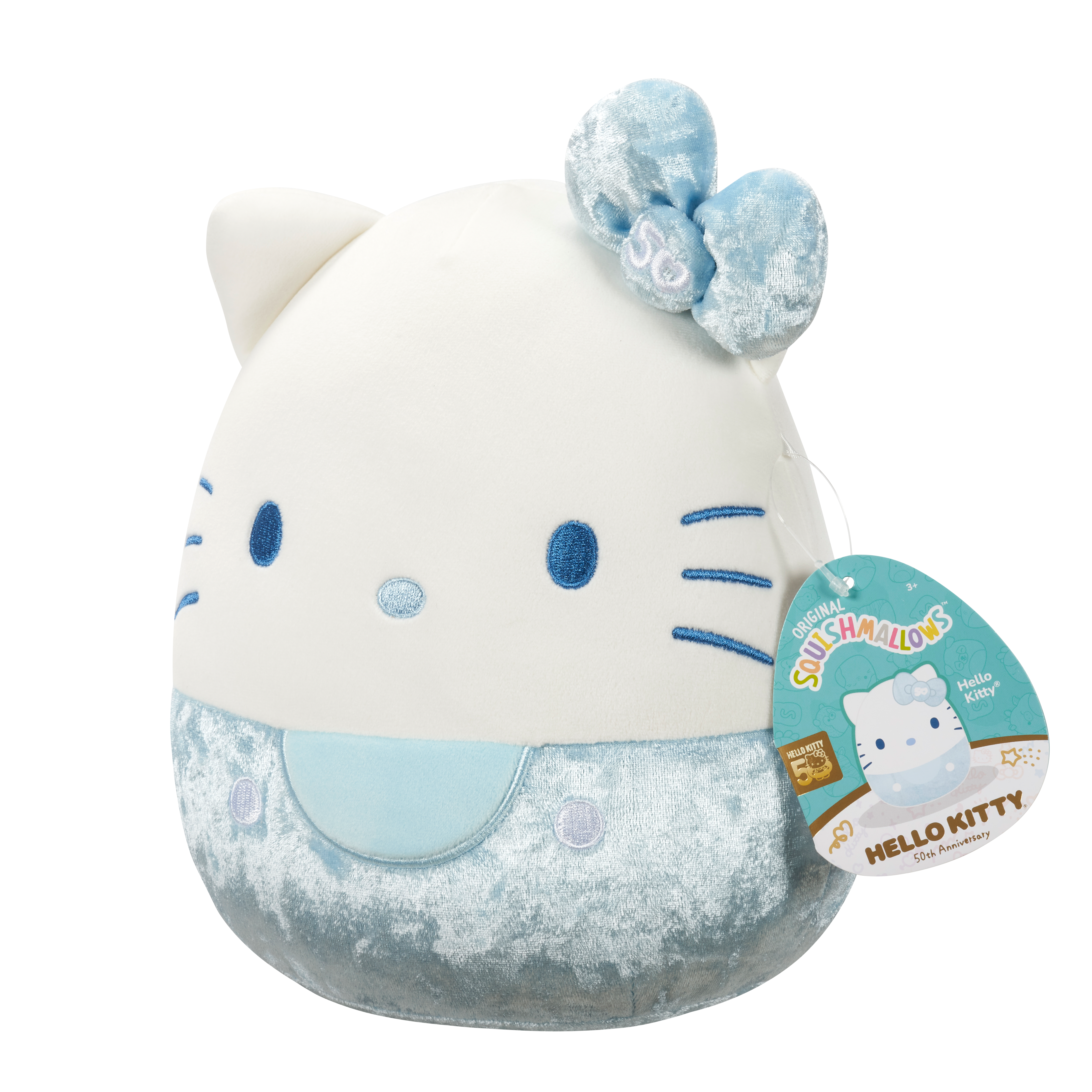 Игрушка мягкая Squishmallows Голубая китти - фото 1