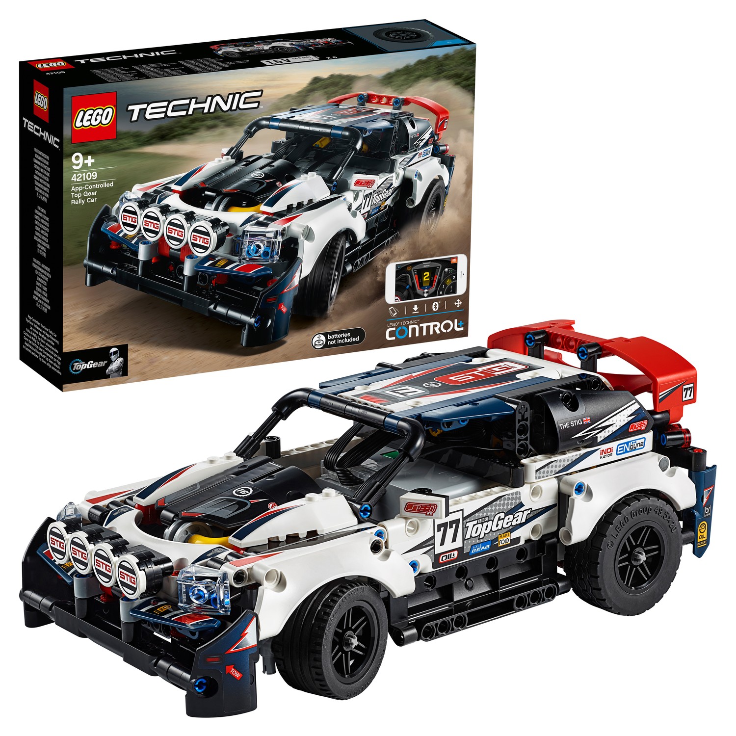 Конструктор LEGO Technic Гоночный автомобиль Top Gear 42109 купить по цене  8499 ₽ в интернет-магазине Детский мир