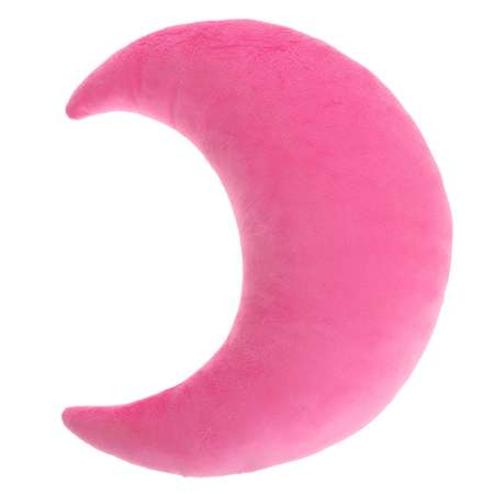 Мягкая игрушка-подушка СмолТойс «Луна» цвет розовый 30 см