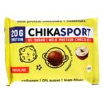 Шоколад Chikalab протеиновый молочный с фундуком 100г