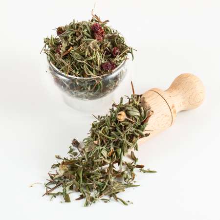 Напиток чайный Предгорья Белухи Курильский чай с лесной малиной и мятой 60 г