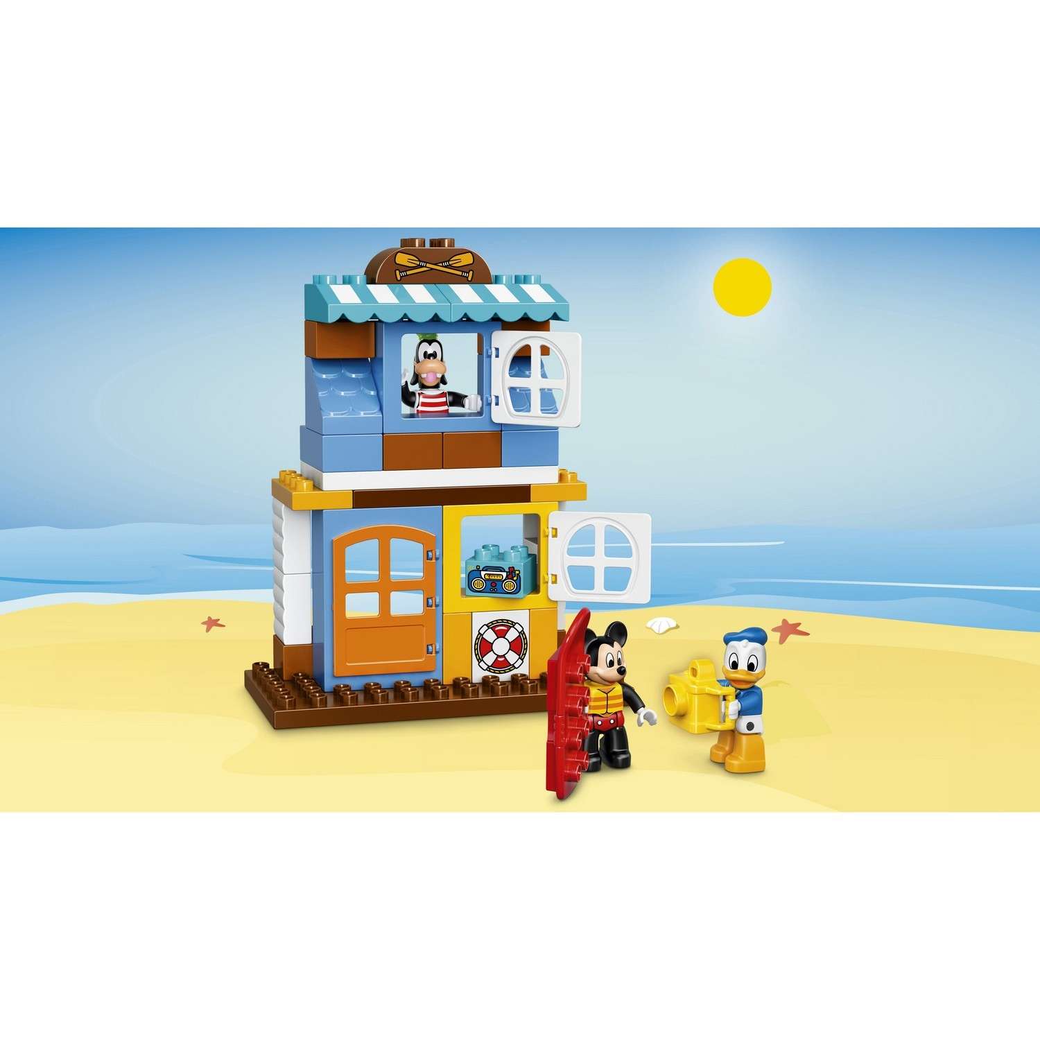 Конструктор LEGO DUPLO Disney TM Домик на пляже (10827) - фото 5