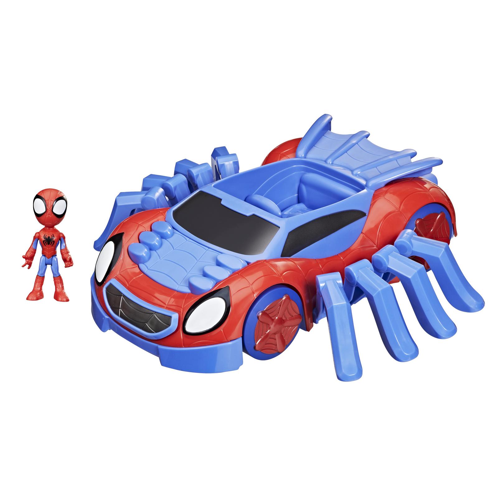 Набор игровой SPIDEY AND HIS AMAZING FRIENDS Паучок Спайди Паучий Гонщик  F14605L0 купить по цене 499 ₽ в интернет-магазине Детский мир