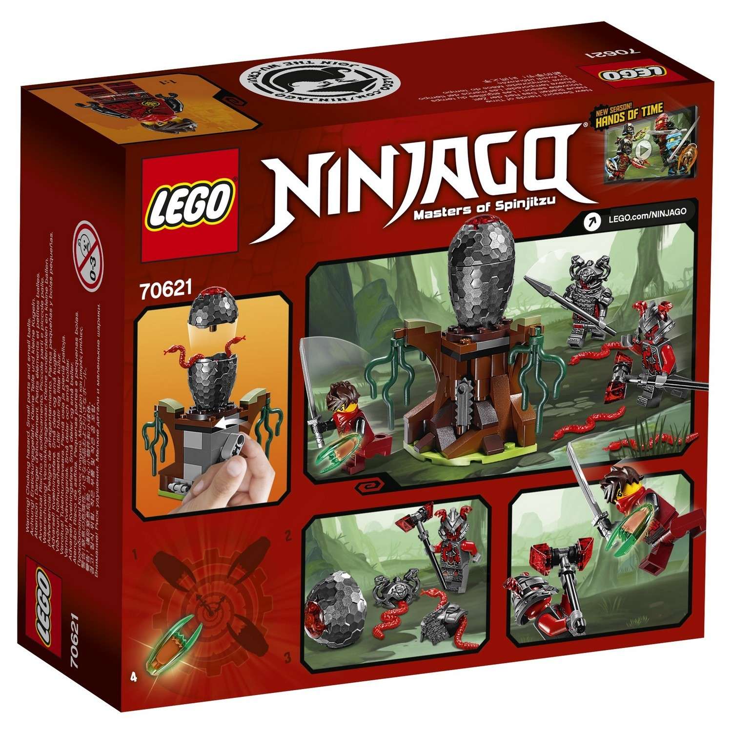 Конструктор LEGO Ninjago Атака Алой армии (70621) - фото 3