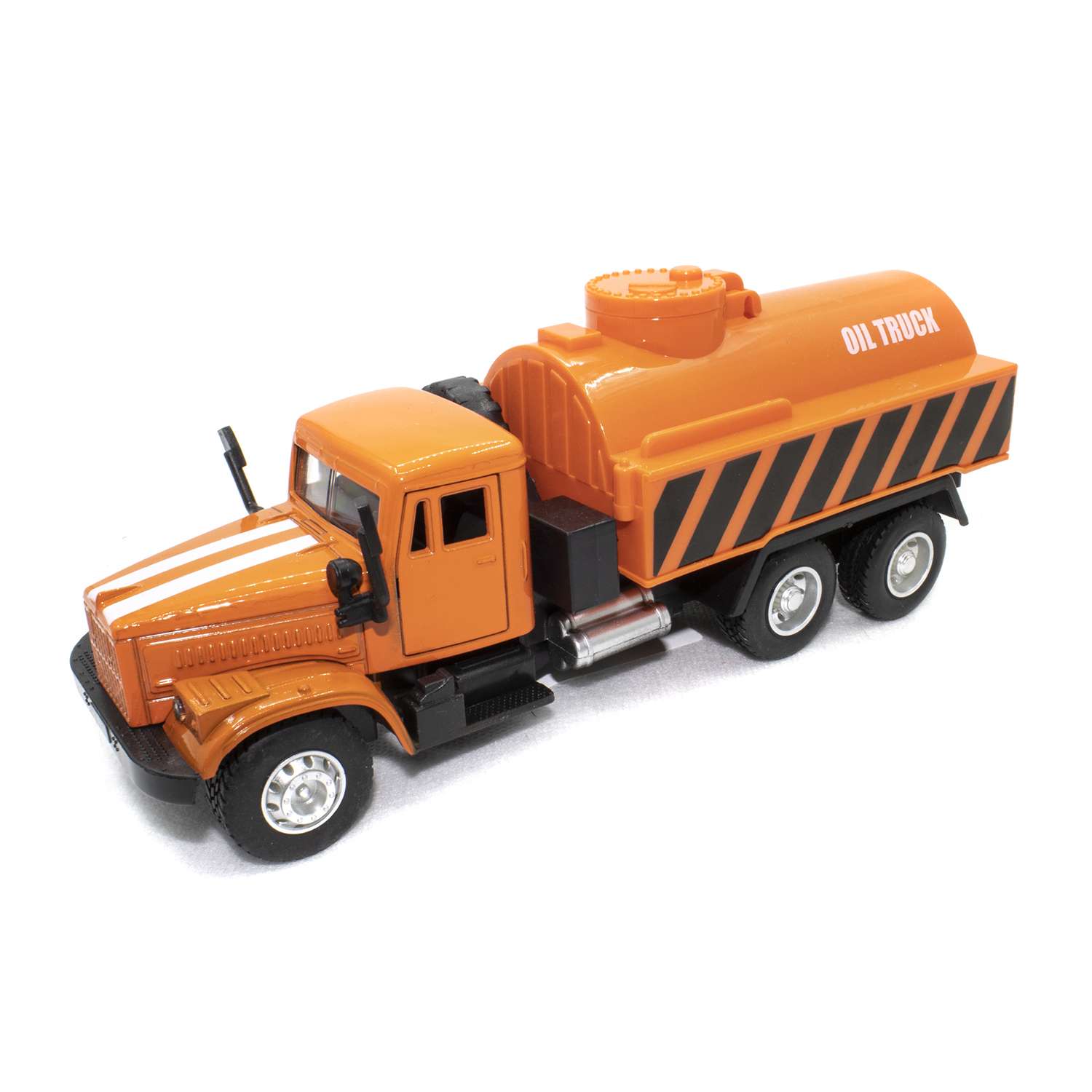 Автомобиль KINSMART грузовой оранжевый бойлер АМ017/3 - фото 1