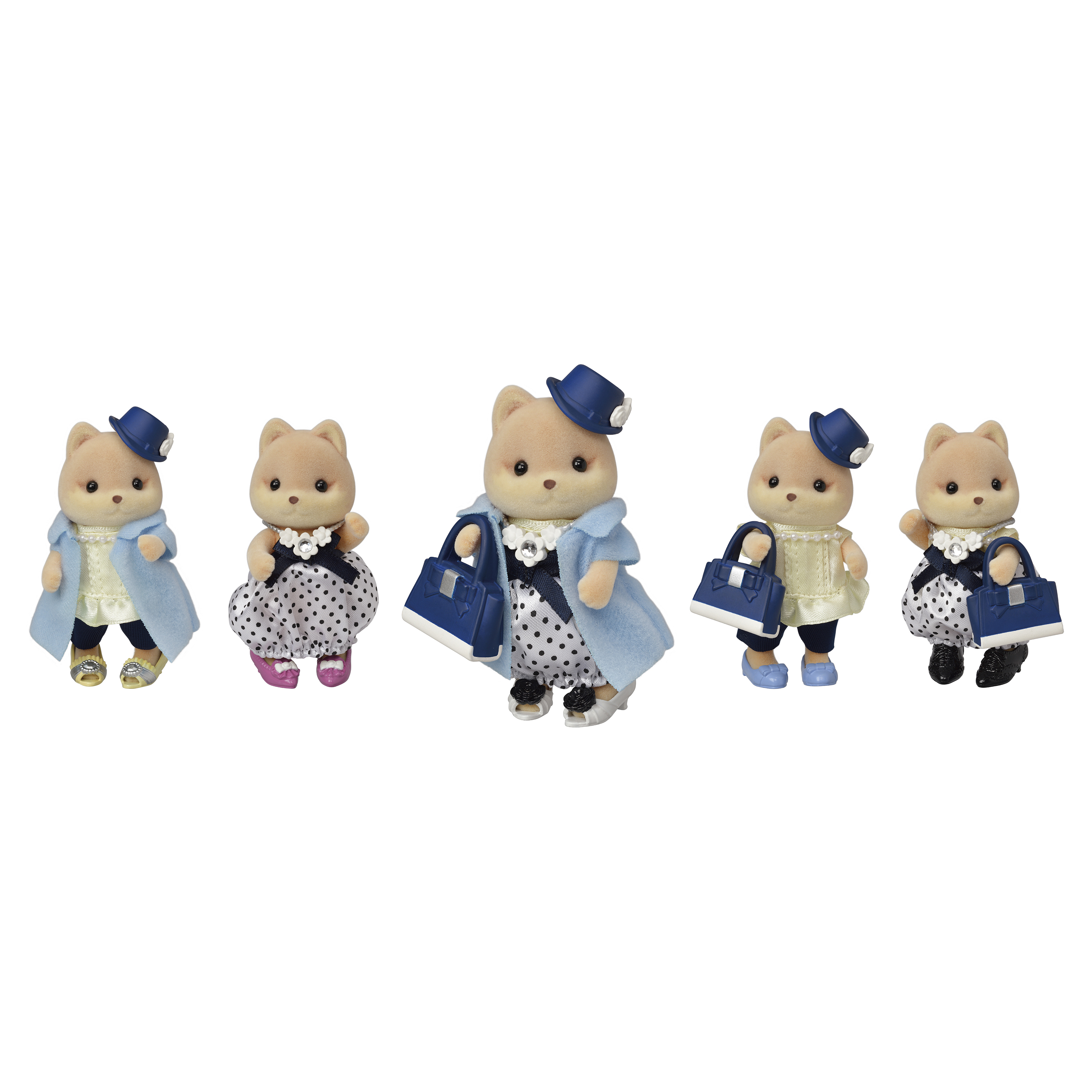 Набор Sylvanian Families Карамельная собачка модница и ее гардероб 5541 - фото 1