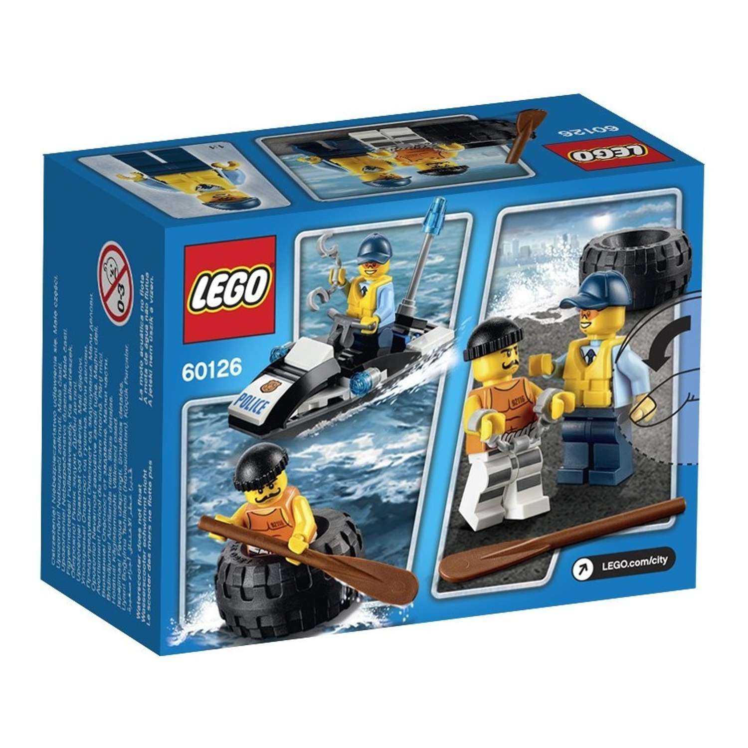 Конструктор LEGO City Police Побег в шине (60126) - фото 3