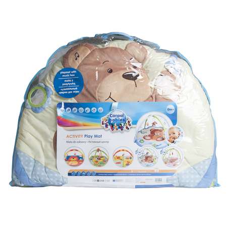 Коврик игровой Canpol Babies музыкальный Медвежонок