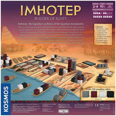 Настольная игра KOSMOS Imhotep Builder of Egypt Имхотеп Строитель Египта