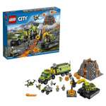 Конструктор LEGO City Volcano Explorers База исследователей вулканов (60124)