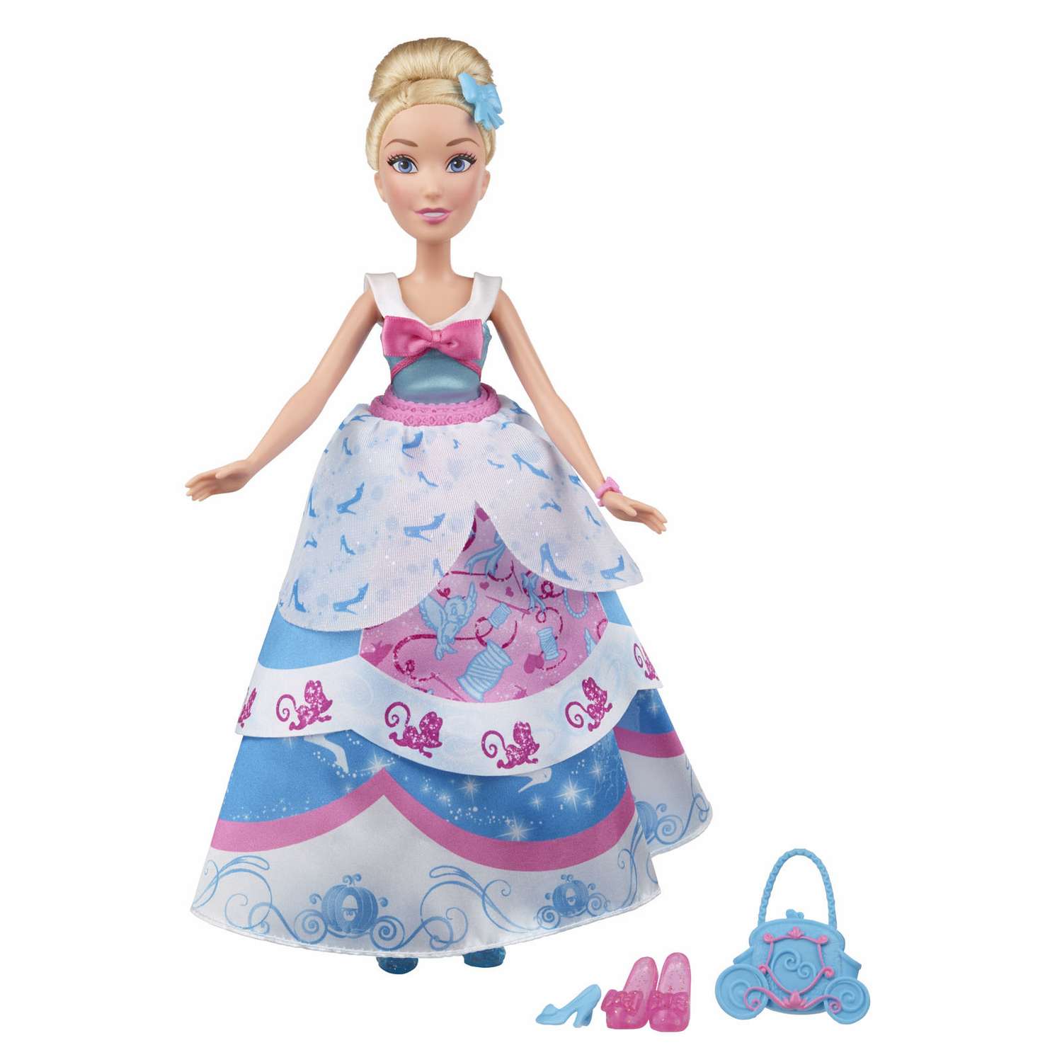 Модная кукла Princess Принцесса-Золушка в платье (B5314) B5312EU4 - фото 2
