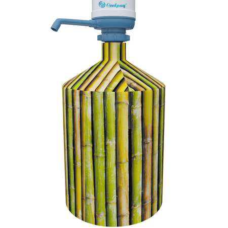 Чехол на бутыль 19л Coolpaq Green Bamboo