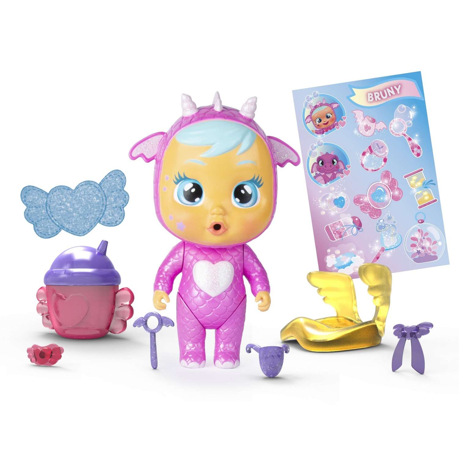 Кукла IMC Toys Cry Babies Fantasy Paci House с аксессуарами в непрозрачной упаковке (Сюрприз) 90309/91061 90309/91061 - фото 11