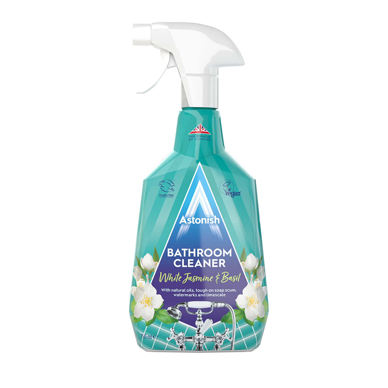 Очиститель Astonish для ванных комнат c ароматом жасмина и базилика Bathroom Cleaner - фото 1