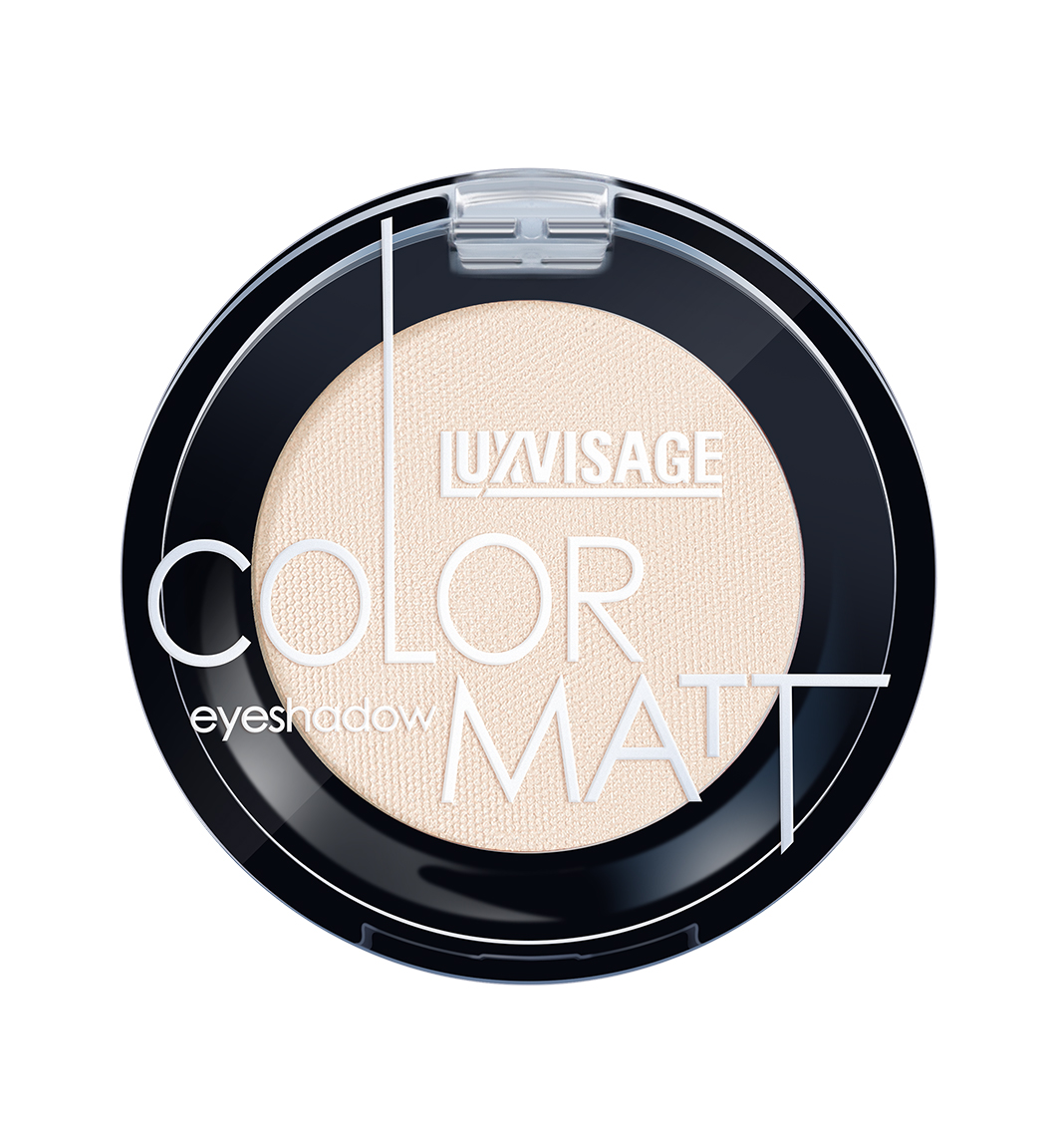 Тени для век матовые Luxvisage Color Matt Тон 11 Ivory 16г - фото 1