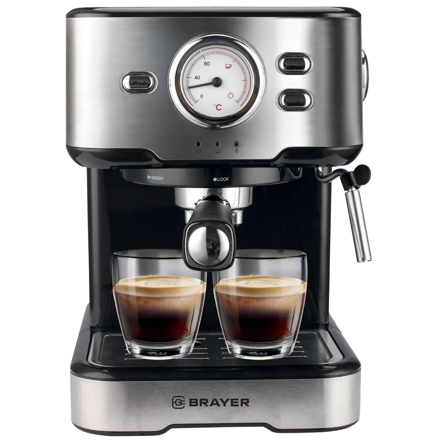 Кофеварка рожковая Brayer BR1101 - фото 1