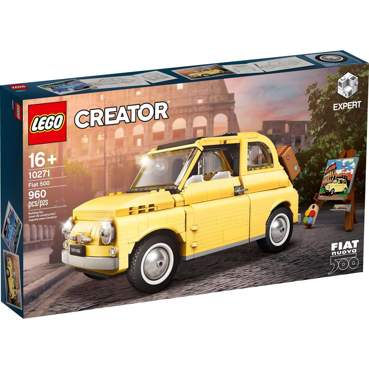 Конструктор LEGO Creator Фиат 500 10271 - фото 1