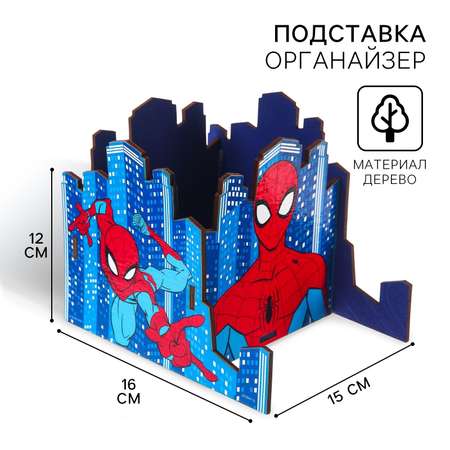 Органайзер для канцелярии Marvel 12х15х16 см, Человек-паук