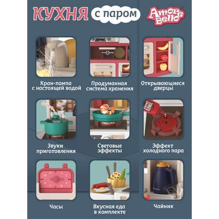 Игровой набор ДЖАМБО Кухня с паром