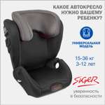 Автокресло SIGER Дельта 2/3 (15-36 кг)