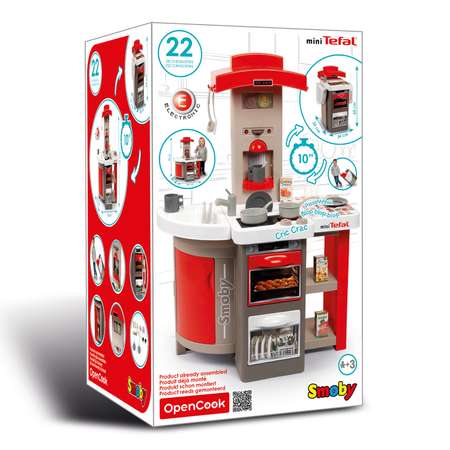 Кухня складная Smoby Tefal Opencook 312202