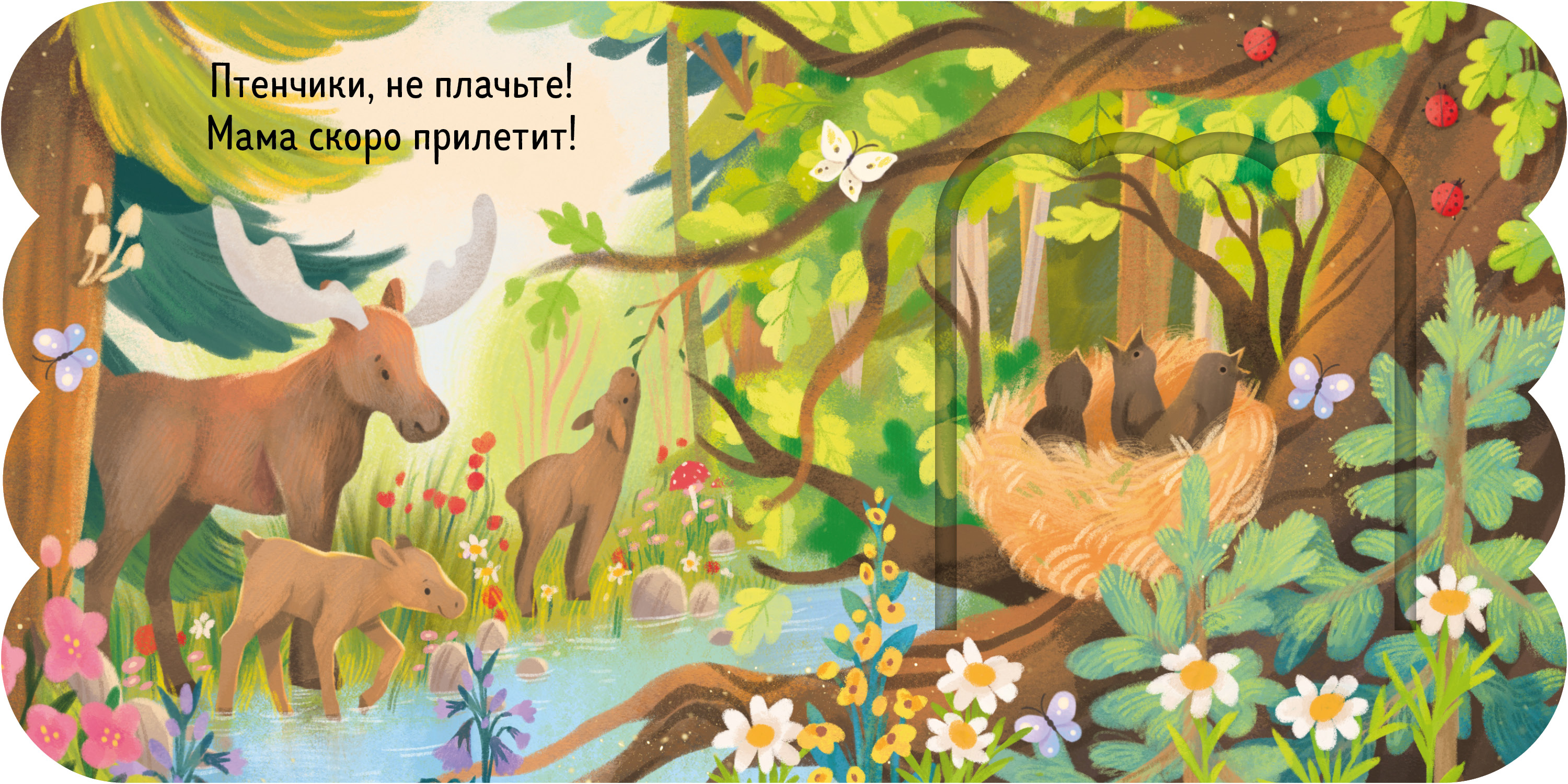 Лес Clever Книжка с окошками - фото 4