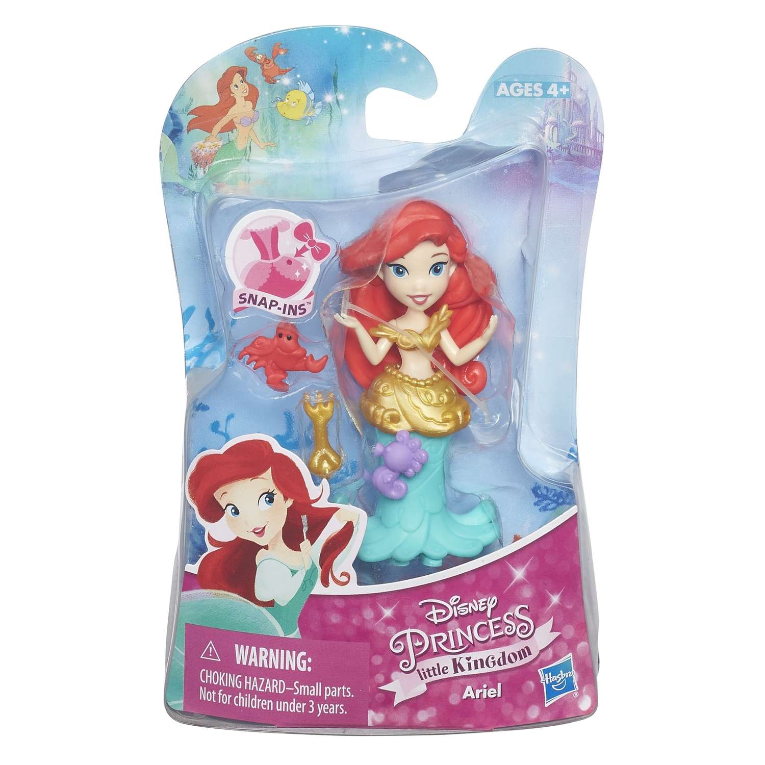 Мини-кукла Princess Hasbro Ariel B7151 B5321EU4 - фото 3