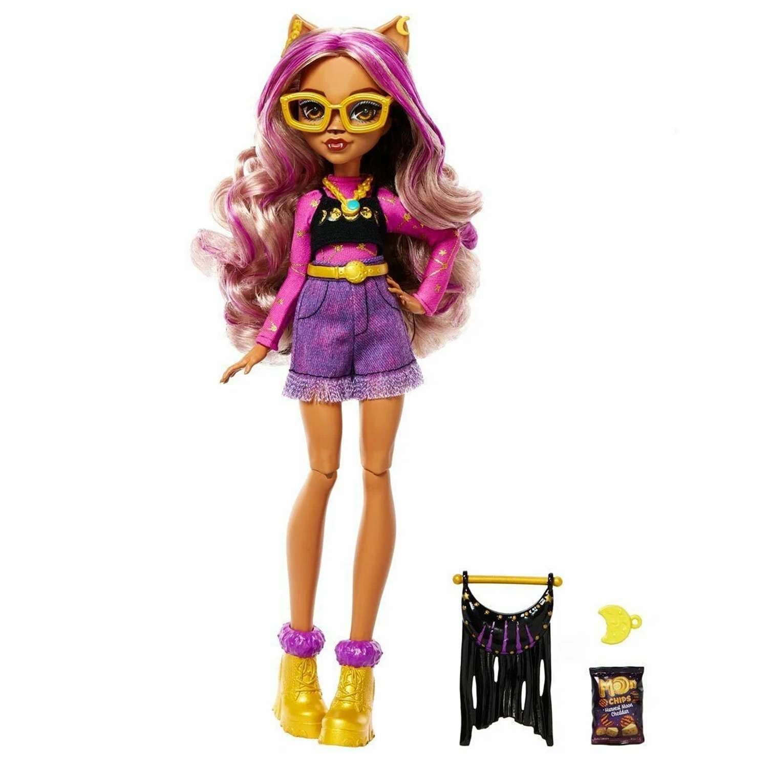 Кукла Monster High Day Out Clawdeen HKY72 HKY72 - фото 1