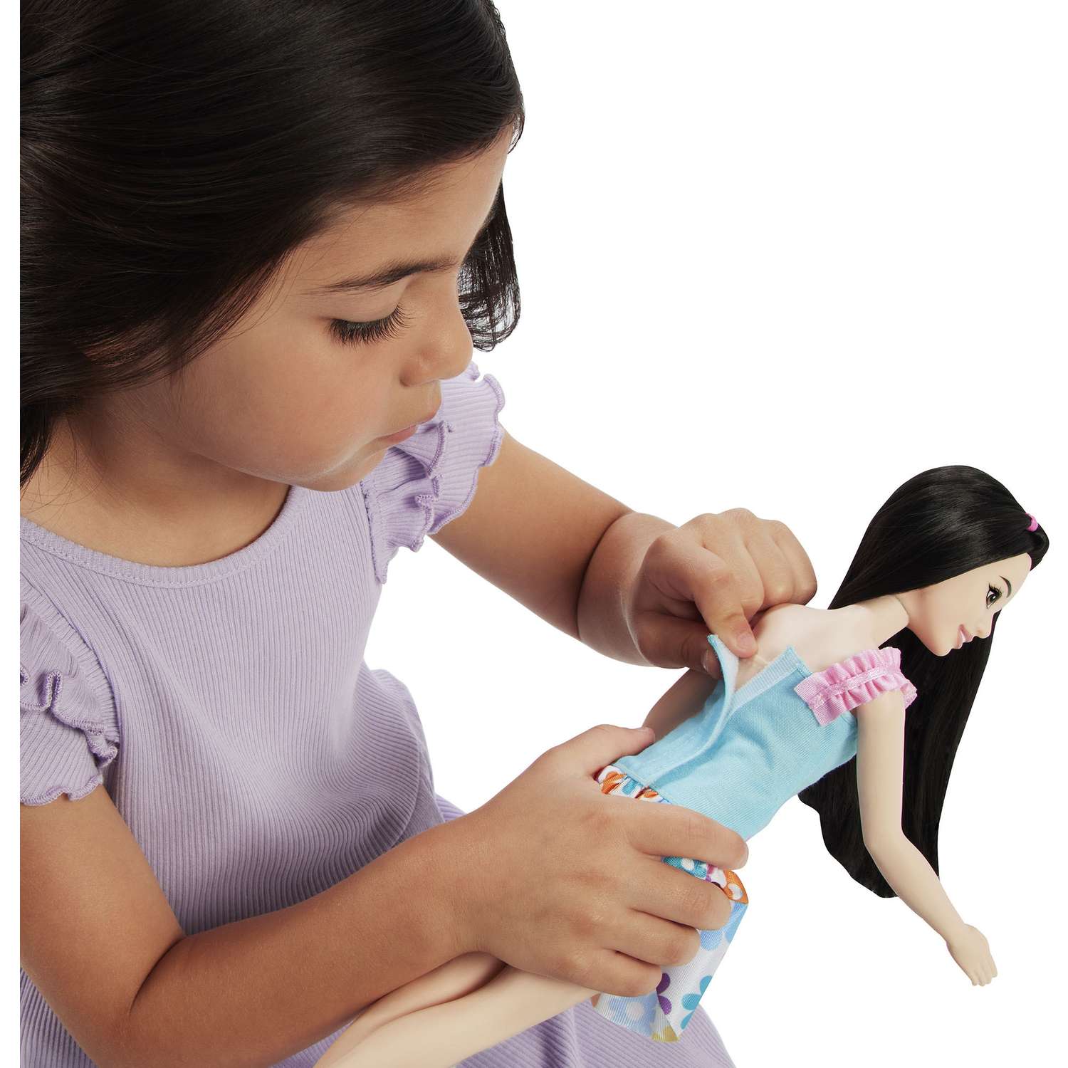 Кукла Barbie Рене с черными волосами и белкой HLL22 HLL22 - фото 6