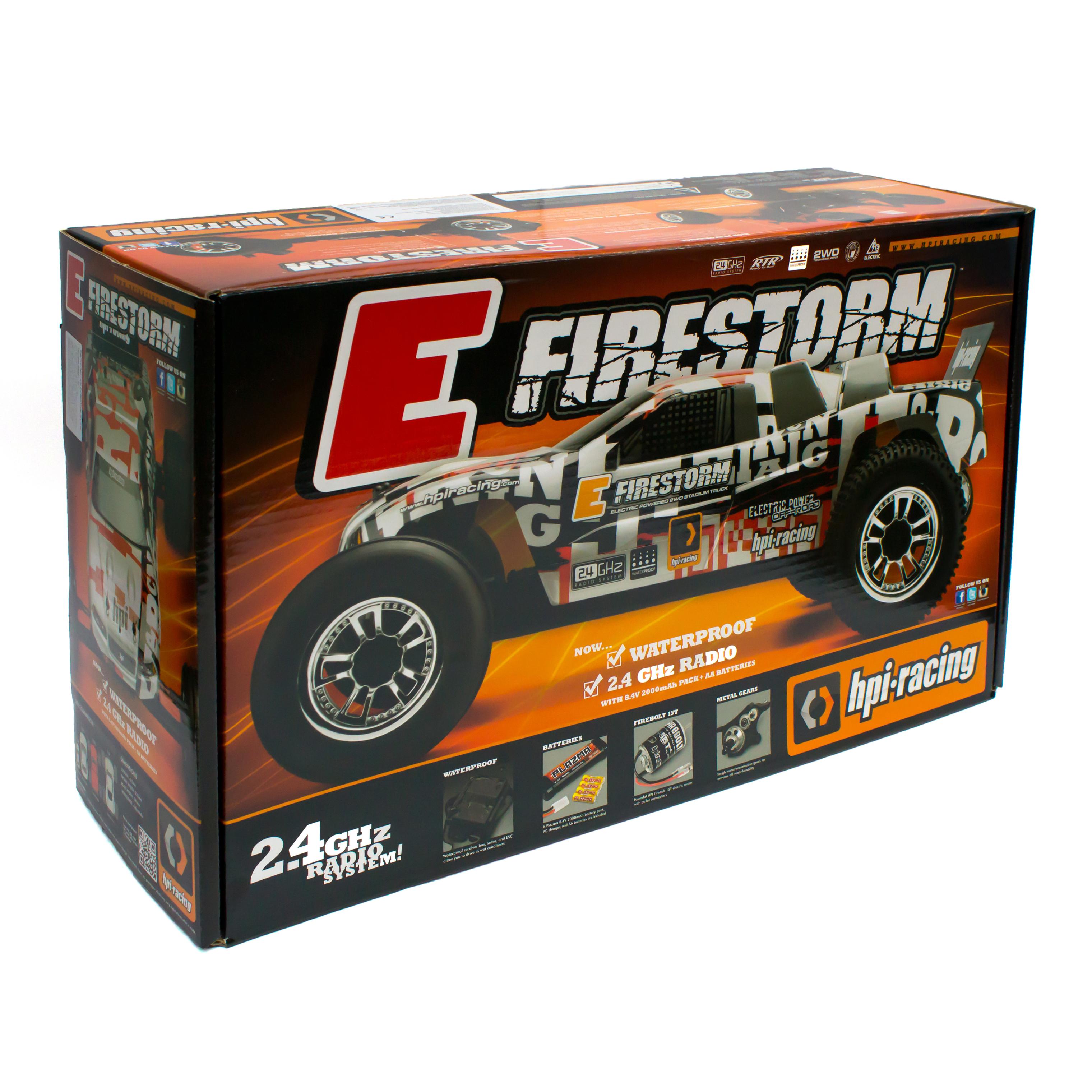 Автомодель HPI РУ 1:10 Трак E-Firestorm 10T Dsx-2 RC13758 купить по цене  14799 ₽ в интернет-магазине Детский мир