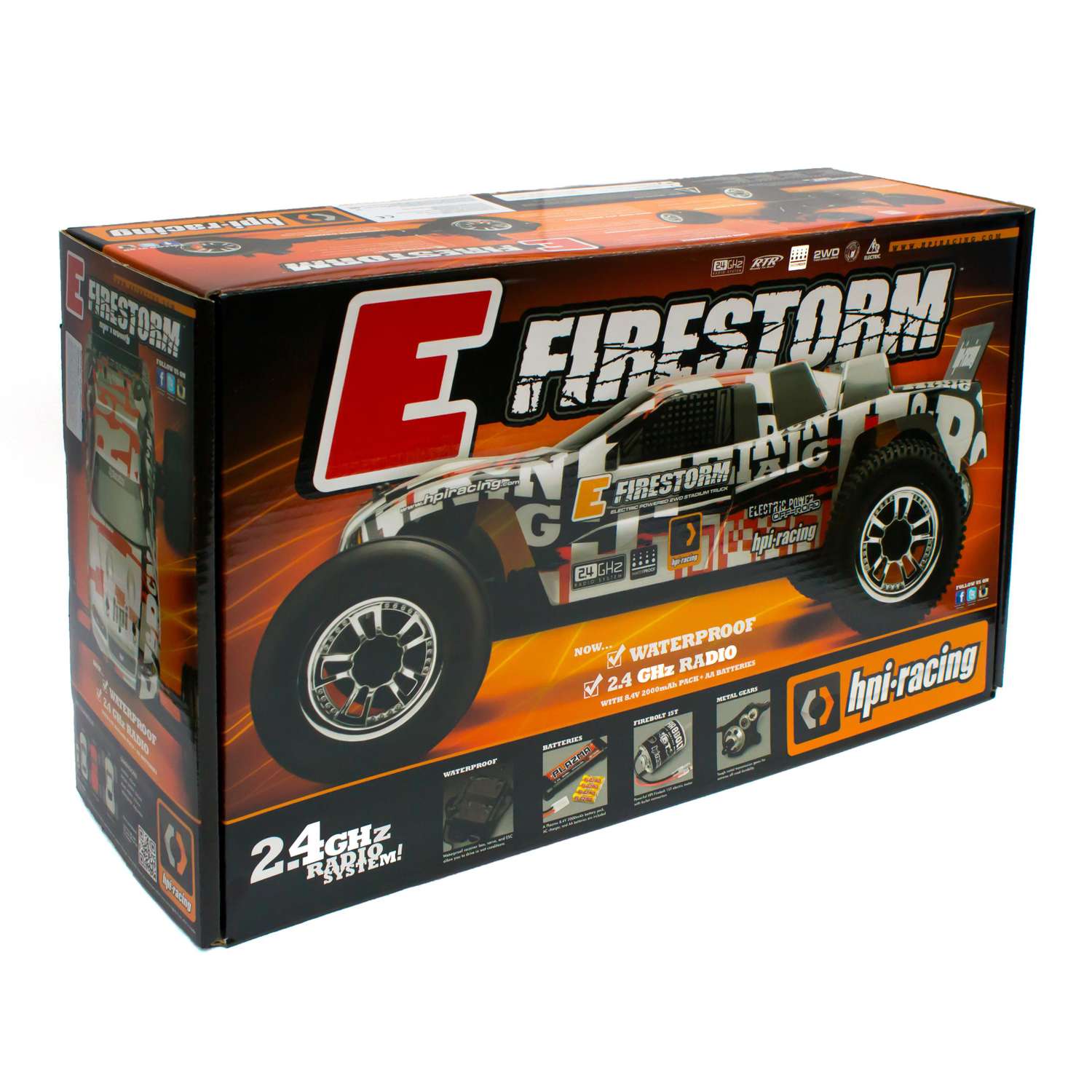 Автомодель HPI РУ 1:10 Трак E-Firestorm 10T Dsx-2 RC13758 - фото 2