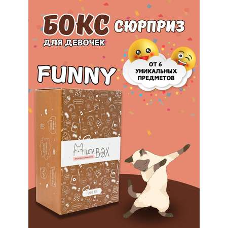 Подарочный бокс для девочки iLikeGift Milota Box mini прикольный