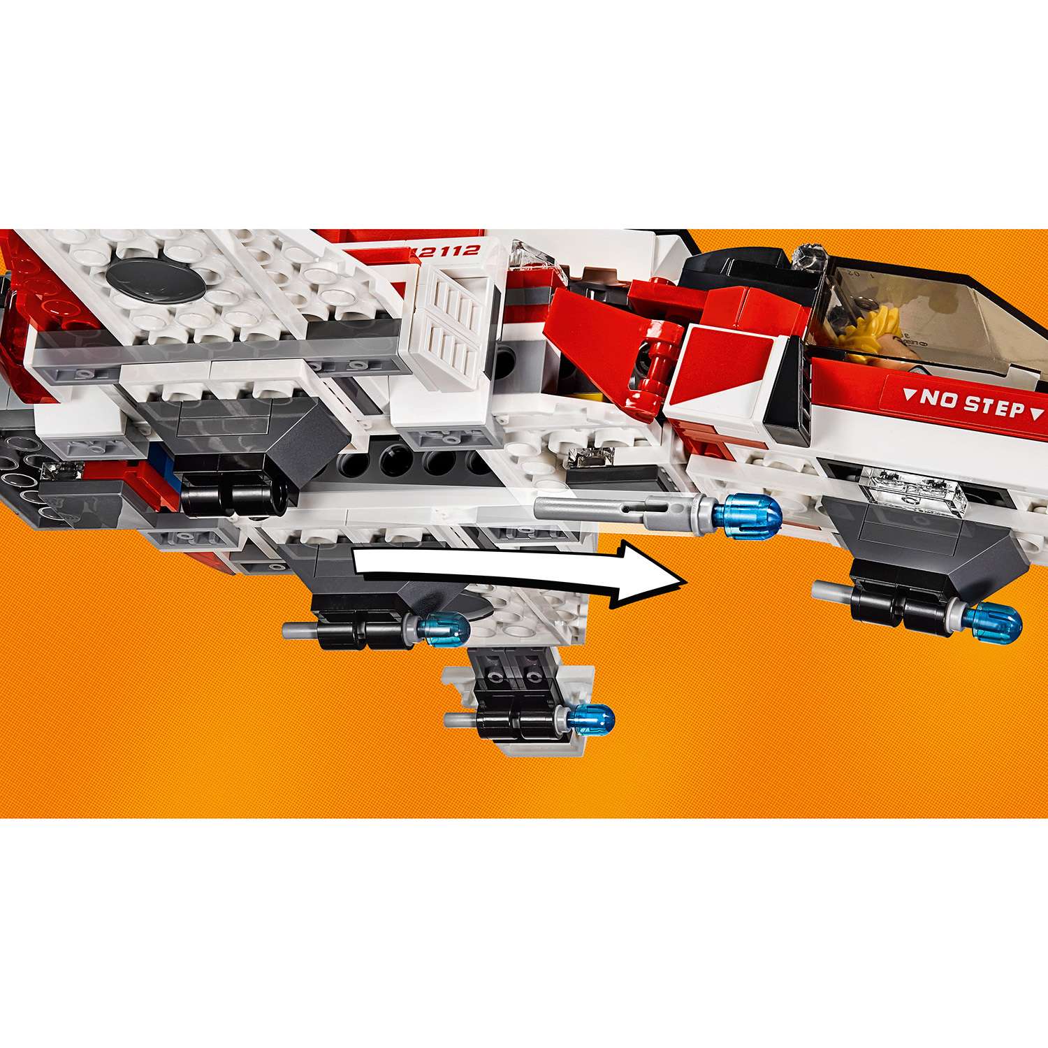 Конструктор LEGO Super Heroes Реактивный самолёт Мстителей: космическая миссия (76049) - фото 10