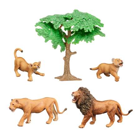 Игрушка фигурка Masai Mara Семья львов Мир диких животных MM211-234