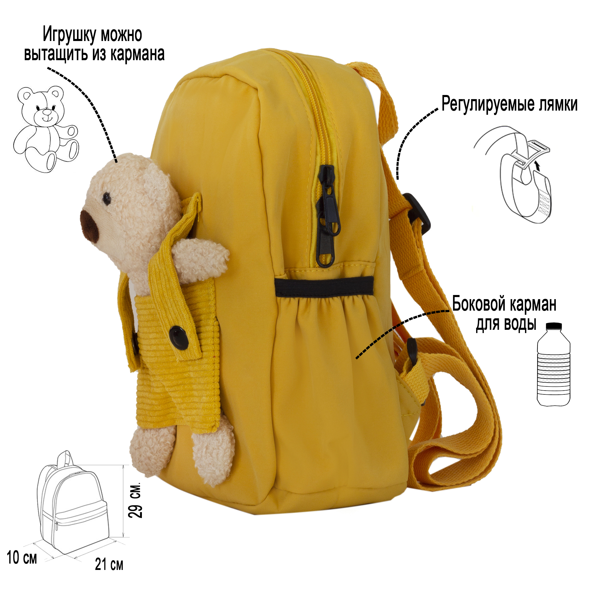 Рюкзак BalaToys BearToy5 - фото 2