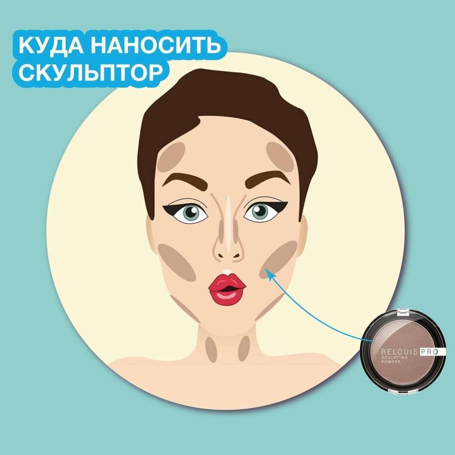 Пудра RELOUIS Sculpting Powder - фото 4