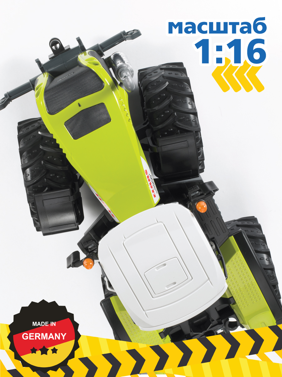 Трактор Bruder Claas 1:16 без механизмов 03-015 - фото 12