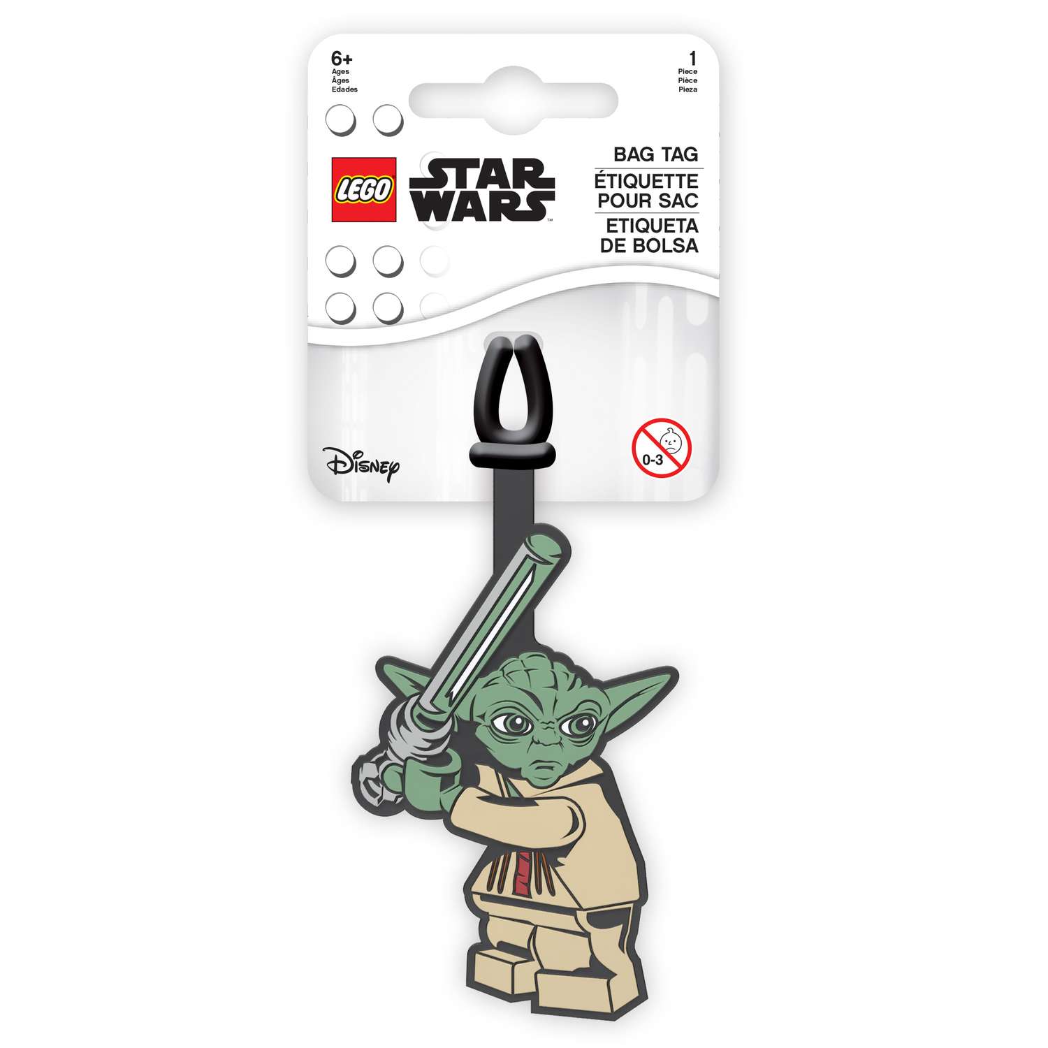 Бирка для багажа LEGO Star Wars Yoda 52222 - фото 2