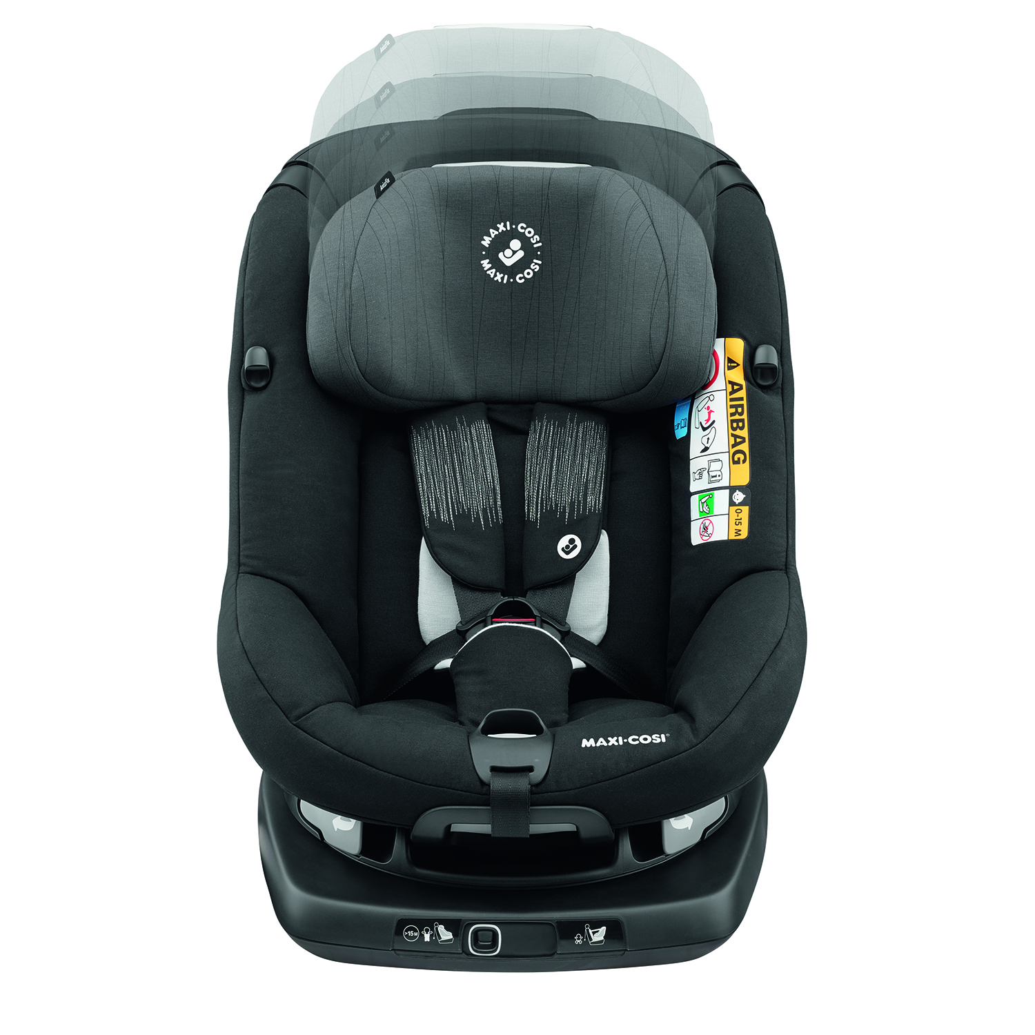 Автокресло Maxi-Cosi Axiss Fix Frequency Black - фото 19